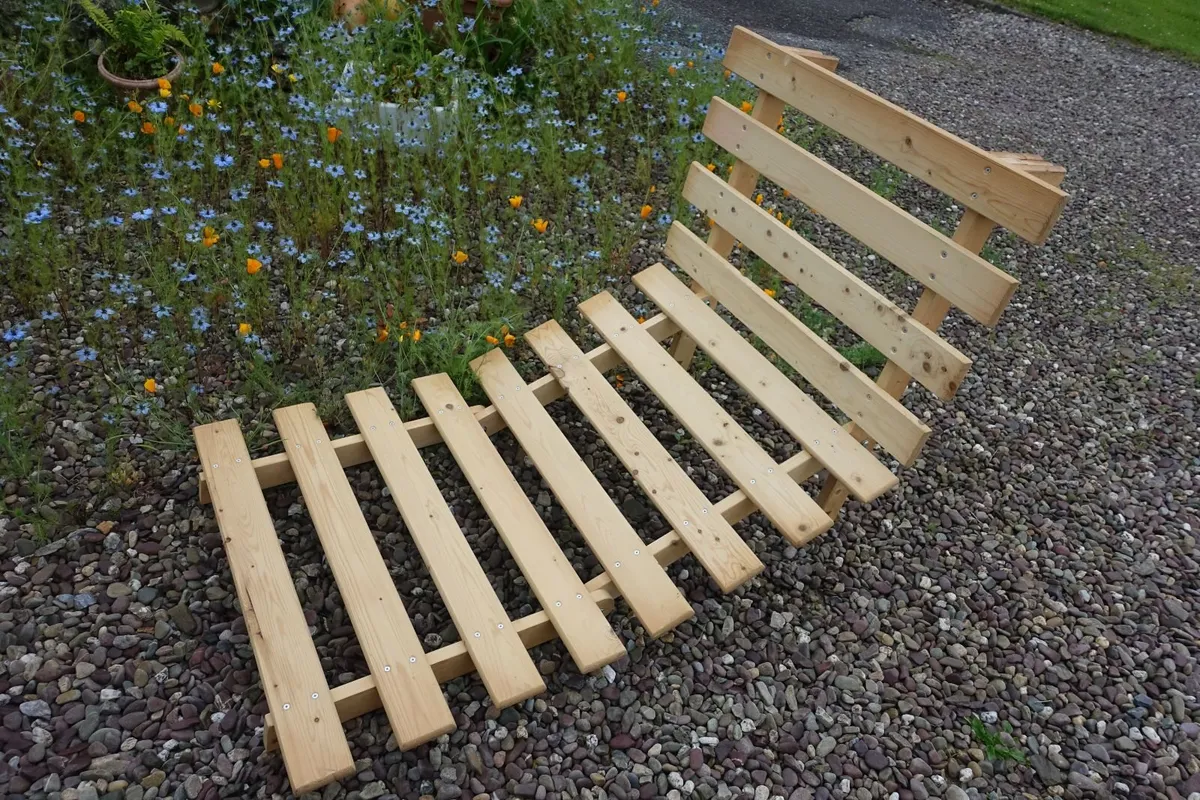 folding bed with mattress - Image 3
