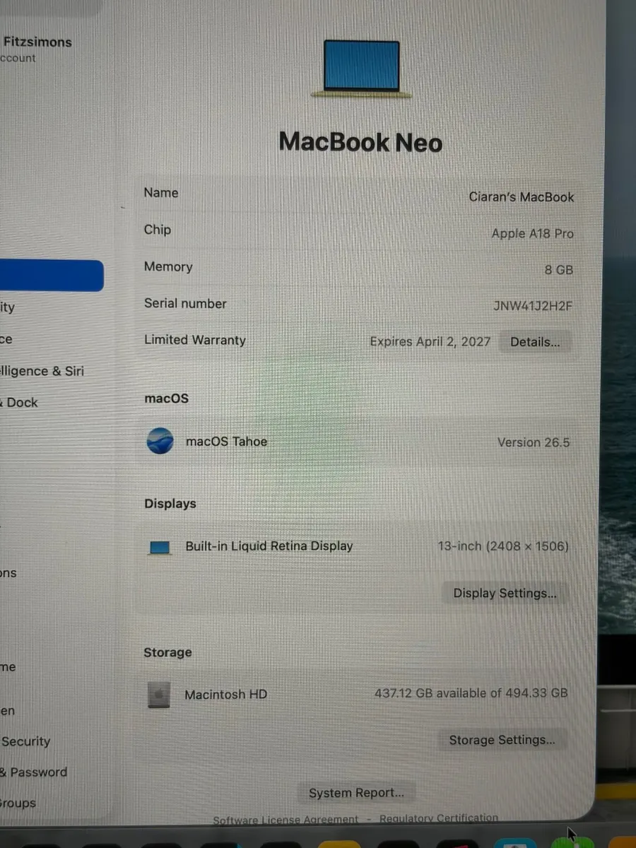 MacBook Neo 512Gb - Image 4