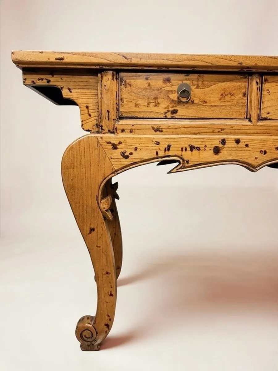 Exquisite Reclaimed Vintage Chinese Buddhist Altar Console - Image 4