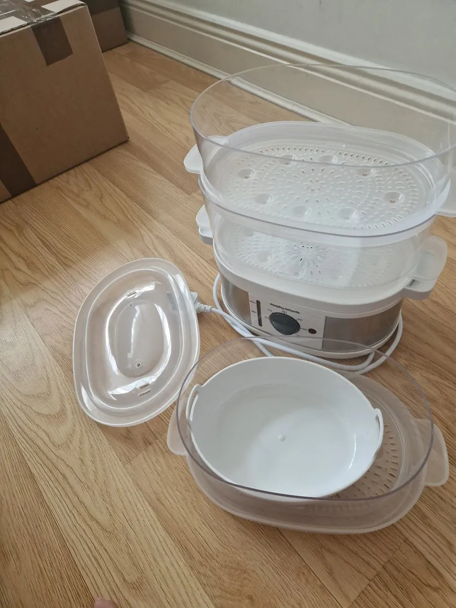 Morphy Richards Three Tier Steamer 9L - Image 4