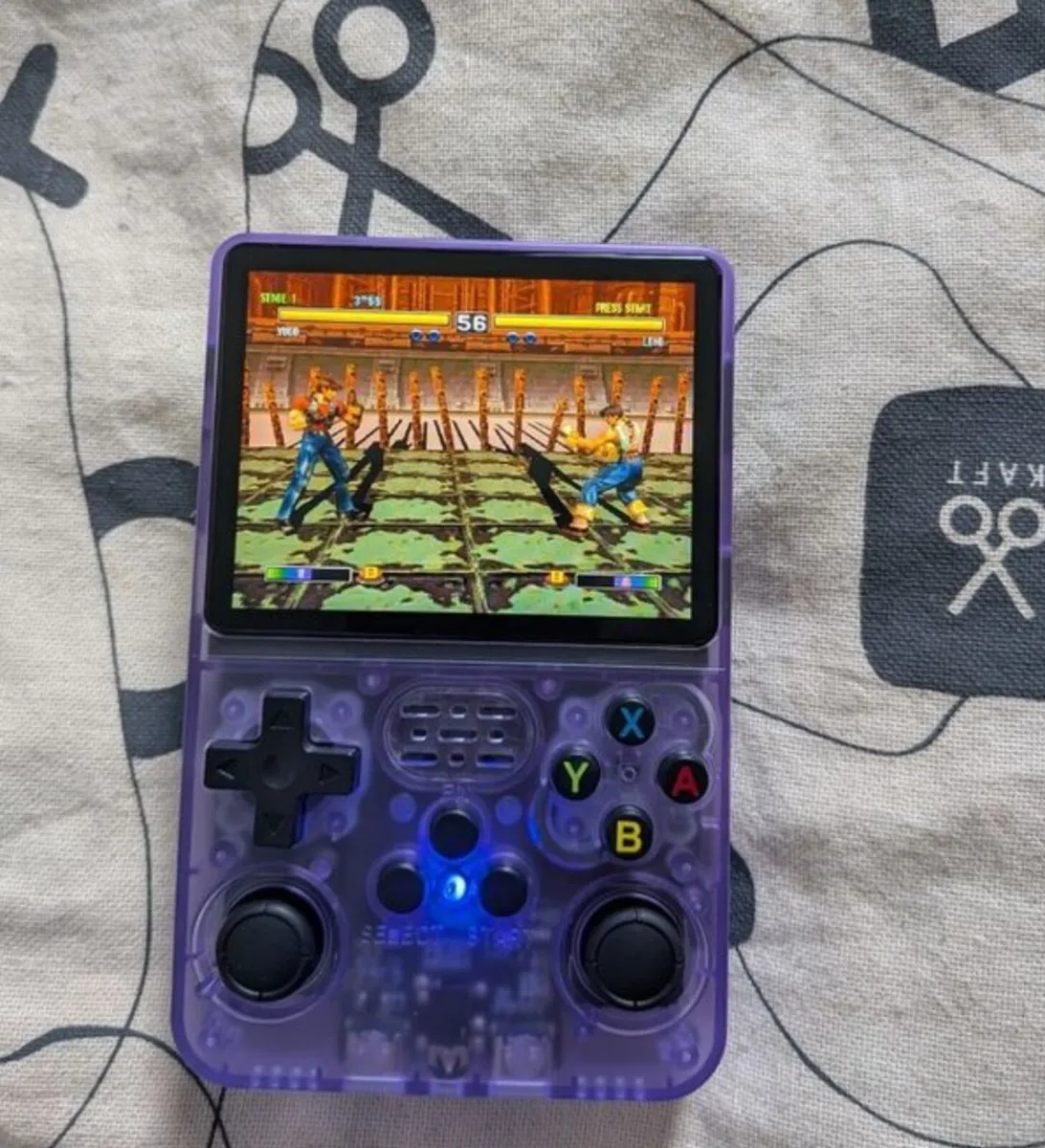 R36S 64GB Game Console - Purple - price firm - Image 2