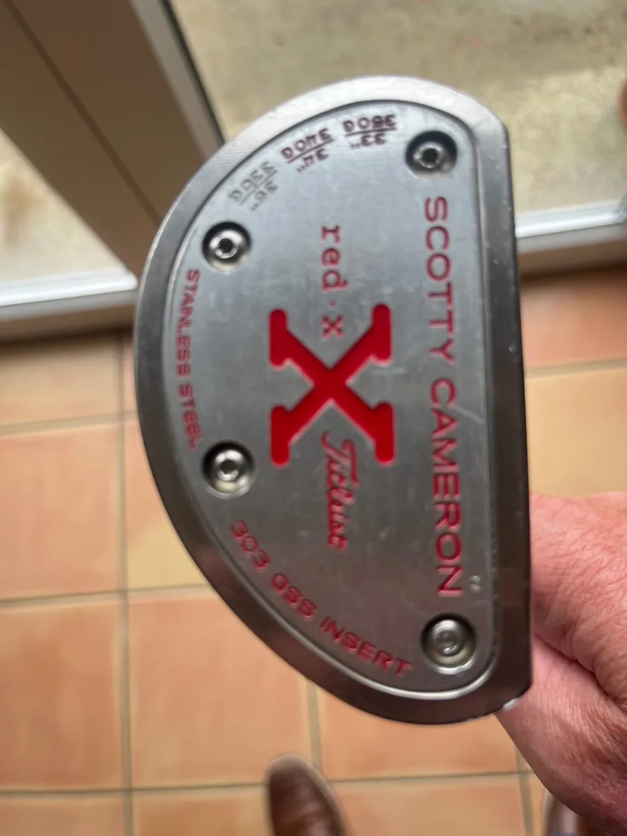 Scotty Cameron Red X putter, - Image 2