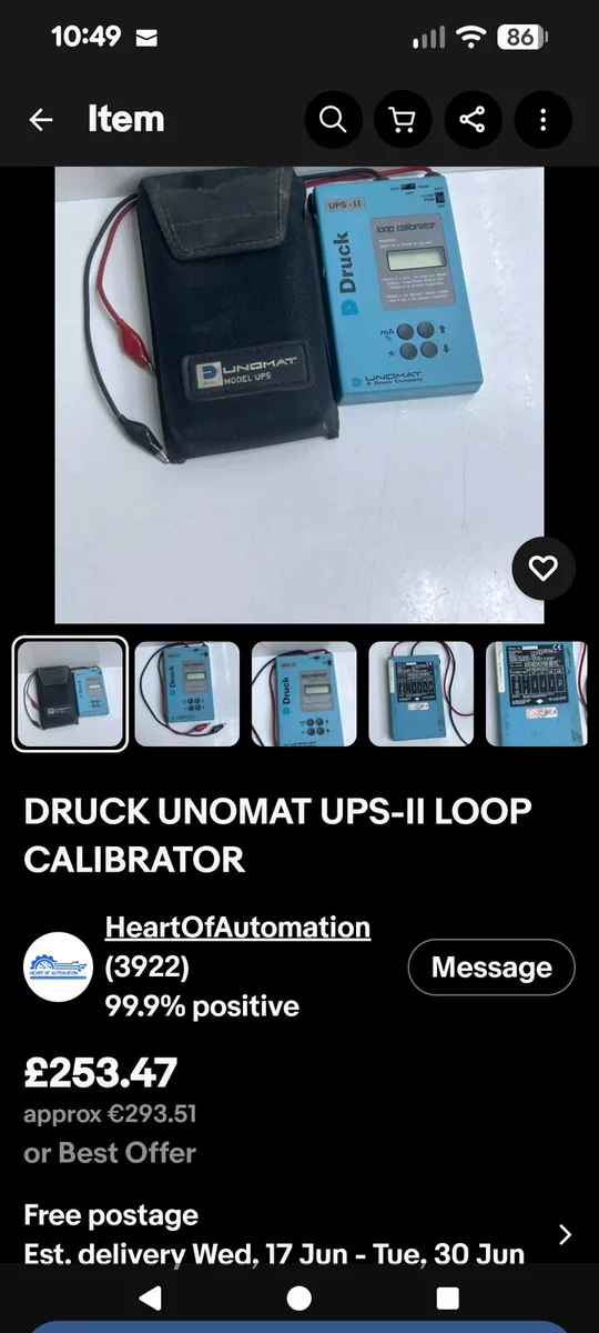Druck Unomat UPS ii - Image 1