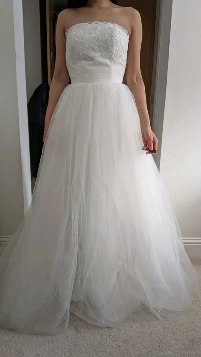 Wedding Dress(A line) - Image 3