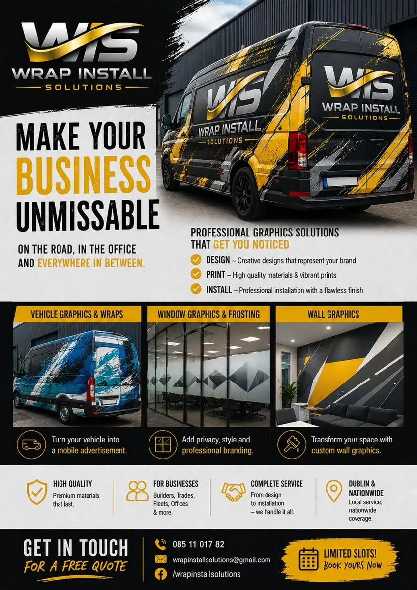 Small Van Custom Sign Writing Kit – From €59.99 - Image 2