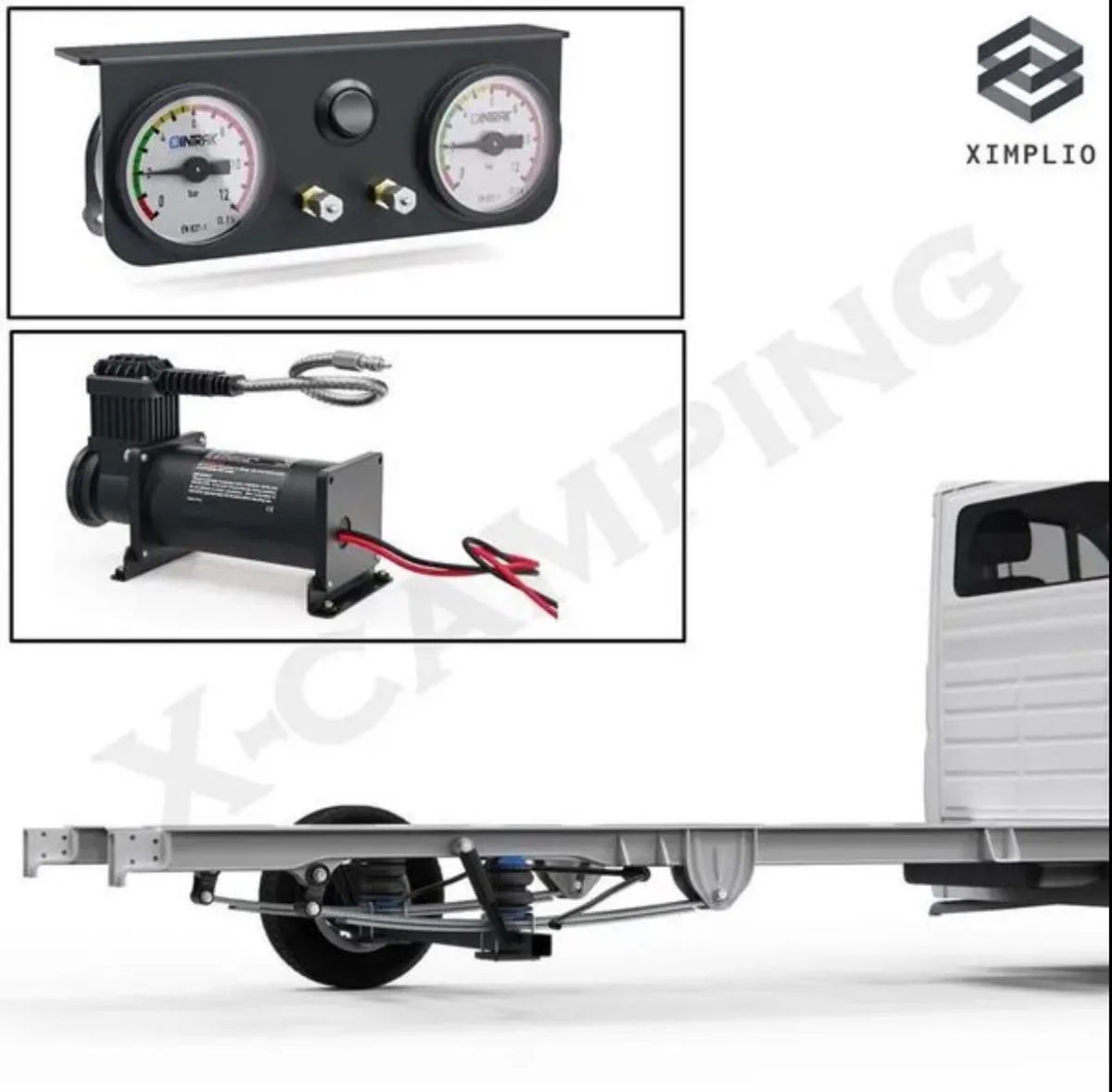 NEW Air Suspension Kit - Dual Circuit + Compressor - Image 4