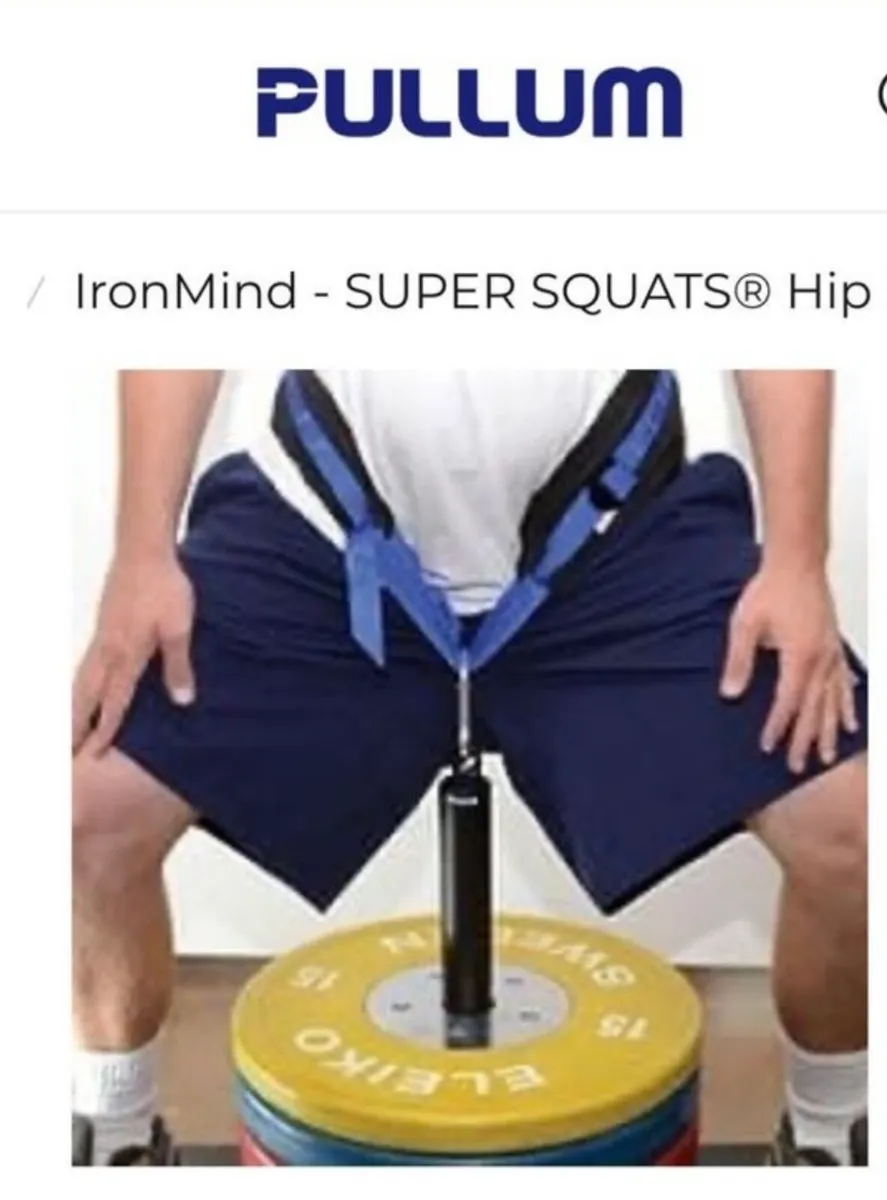 Ironminds super squats hip belt. Squat belt - Image 4