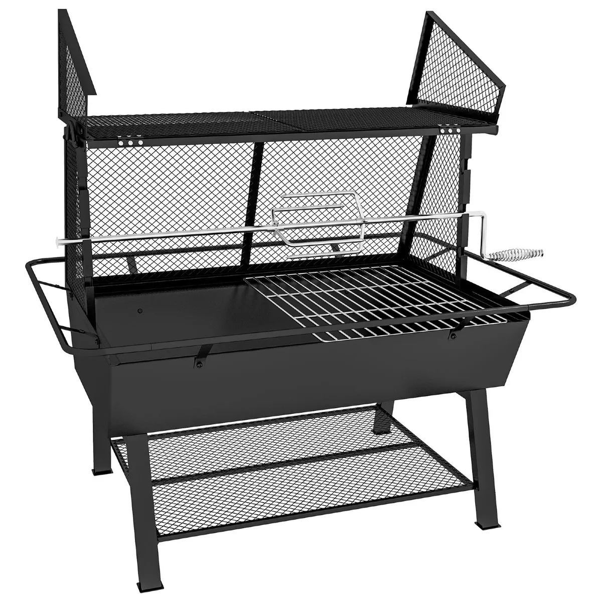 3-in-1 Barbecue Grill, Rotisserie Roaster and Fire - Image 4