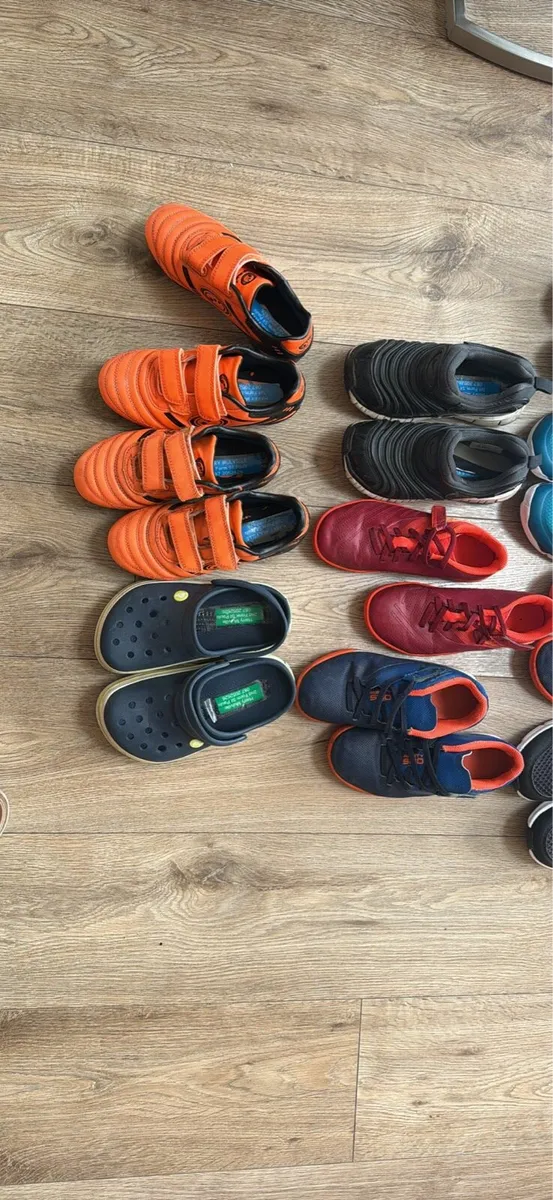 Runners/crocs/ football boots bundle - Image 3