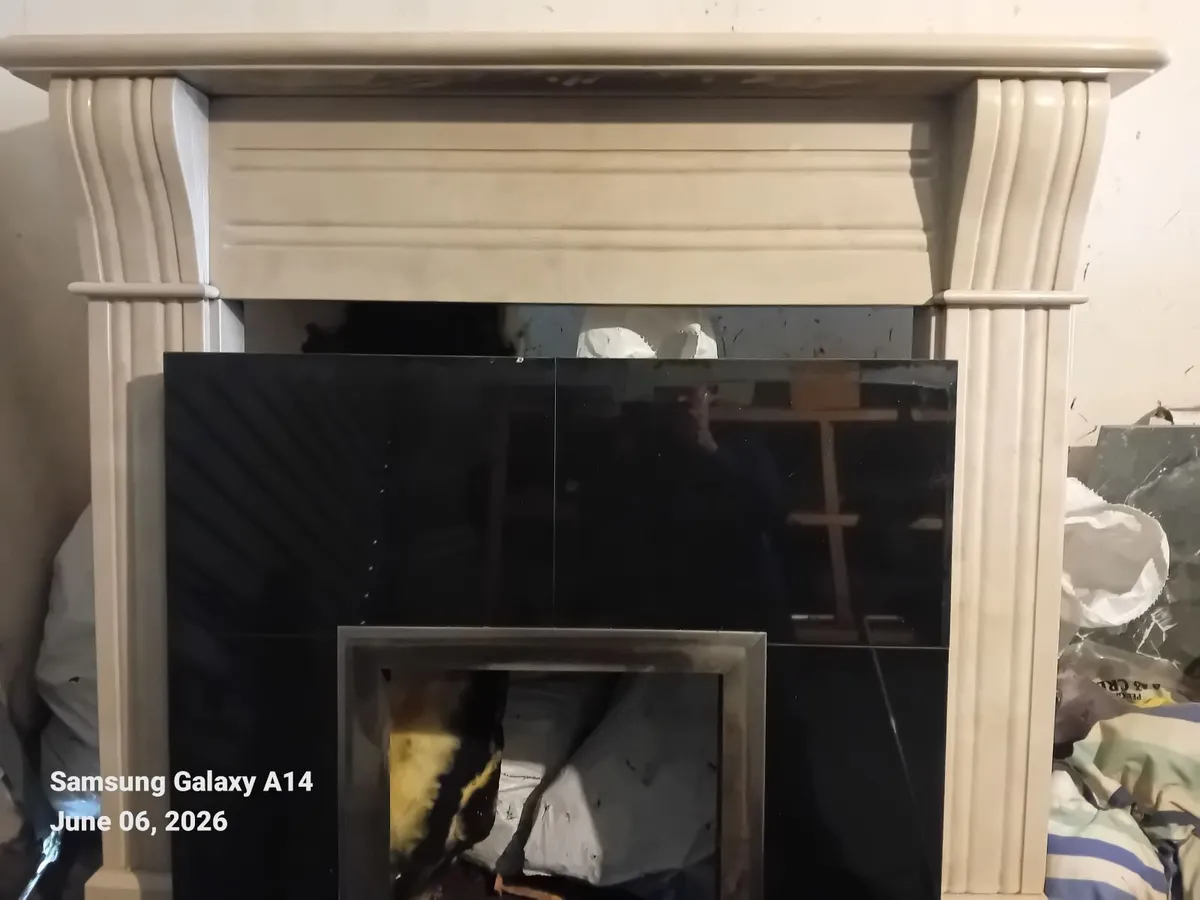 Marble fireplace for sale - Image 1
