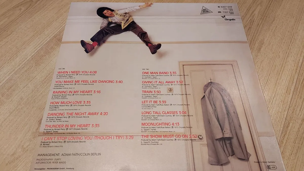 LEO SAYER - THE BEST OF - VINYL RECORD - Image 2