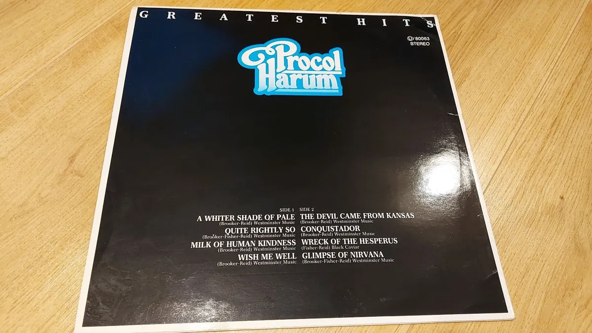 PROCOL HARUM - GREATEST HITS - VINYL RECORD - Image 2