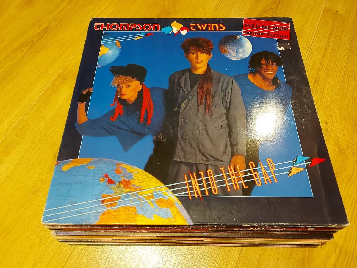THE THOMPSON TWINS - INTO THE GAP - VINYL RECORD
