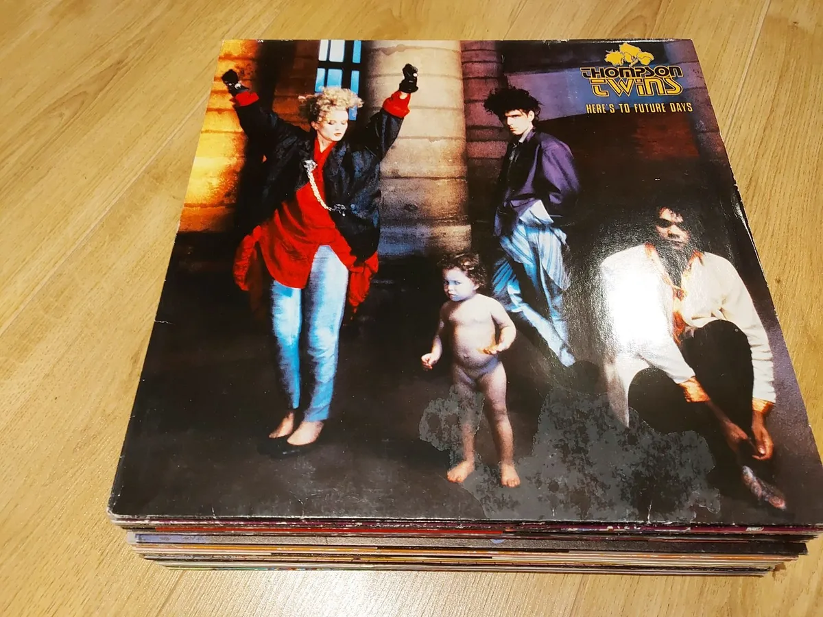 THOMPSON TWINS - HERES TO FUTURE DAYS - VINYL LP