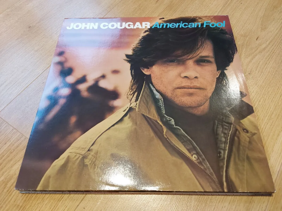 JOHN COUGAR - AMERICAN FOOL - VINYL RECORD - Image 1