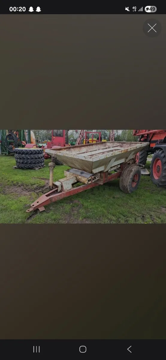 Lime spreader  wanted