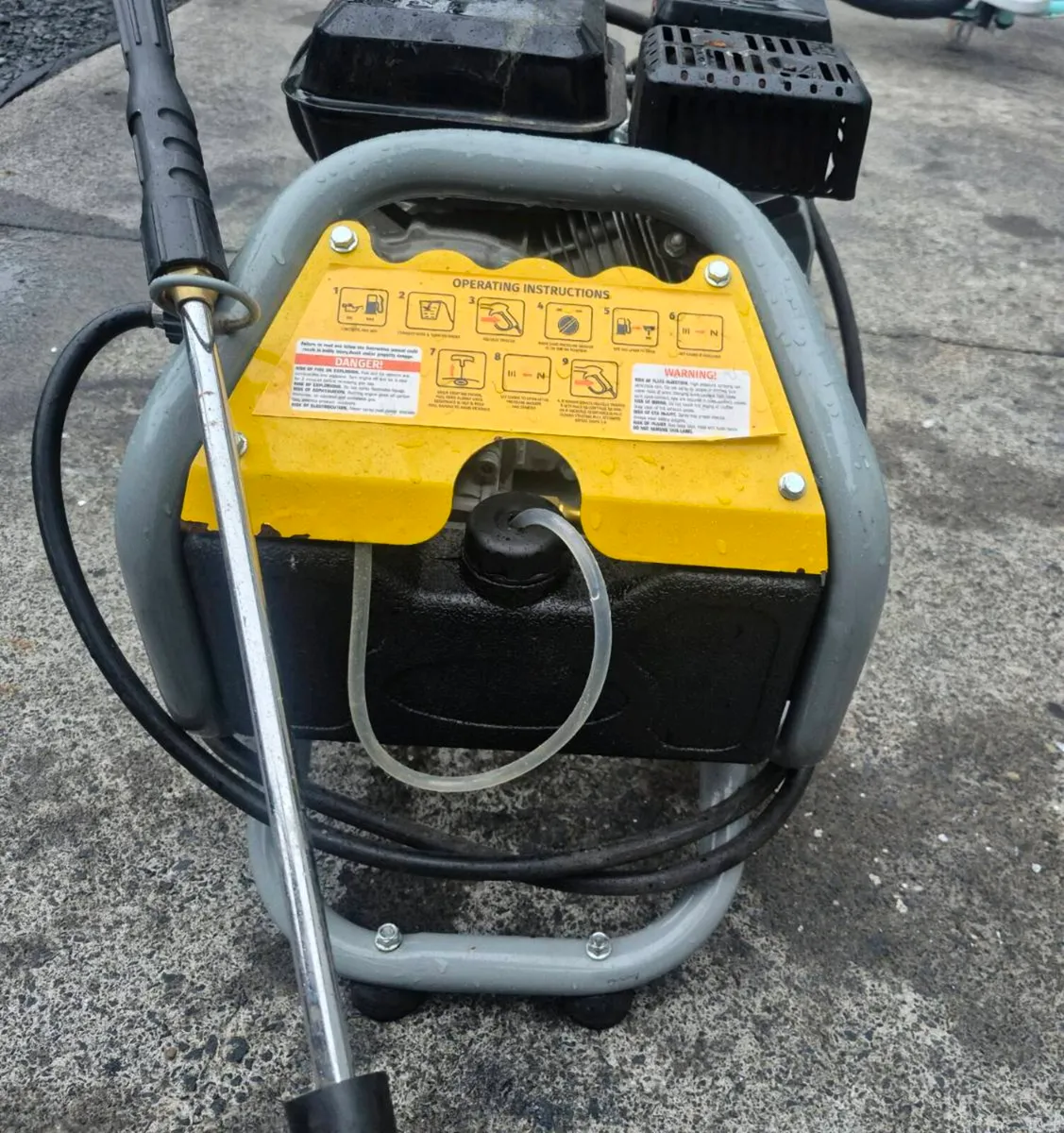 PETROL PRESSURE WASHER 208 CC
540 l/h MAX. FLOW 22 - Image 4