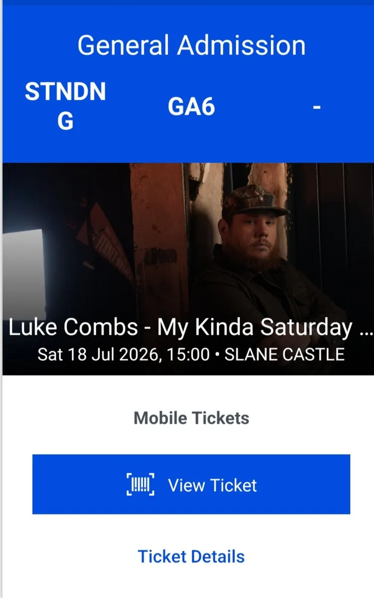 Luke Combs Tickets - Image 2