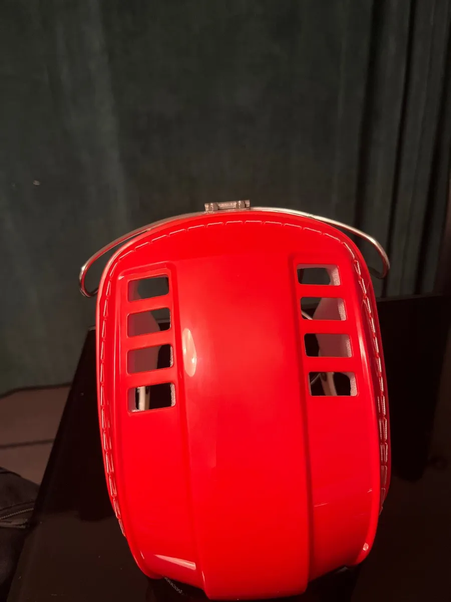 Cooper red skate boarder hurling helmet - Image 4
