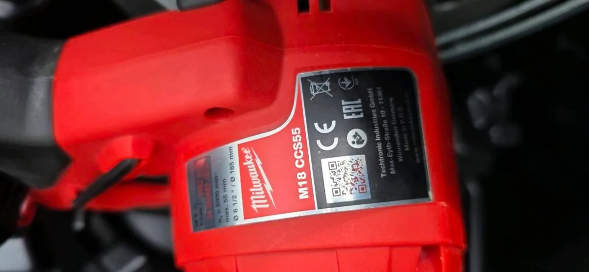 MILWAUKEE CCS55 CIRCULAR SAW - Image 3