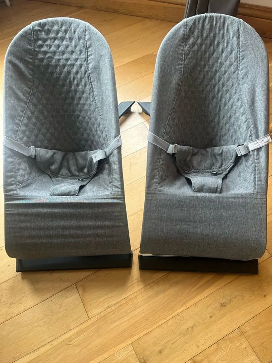 Twin Babylo bouncers or sold separately.