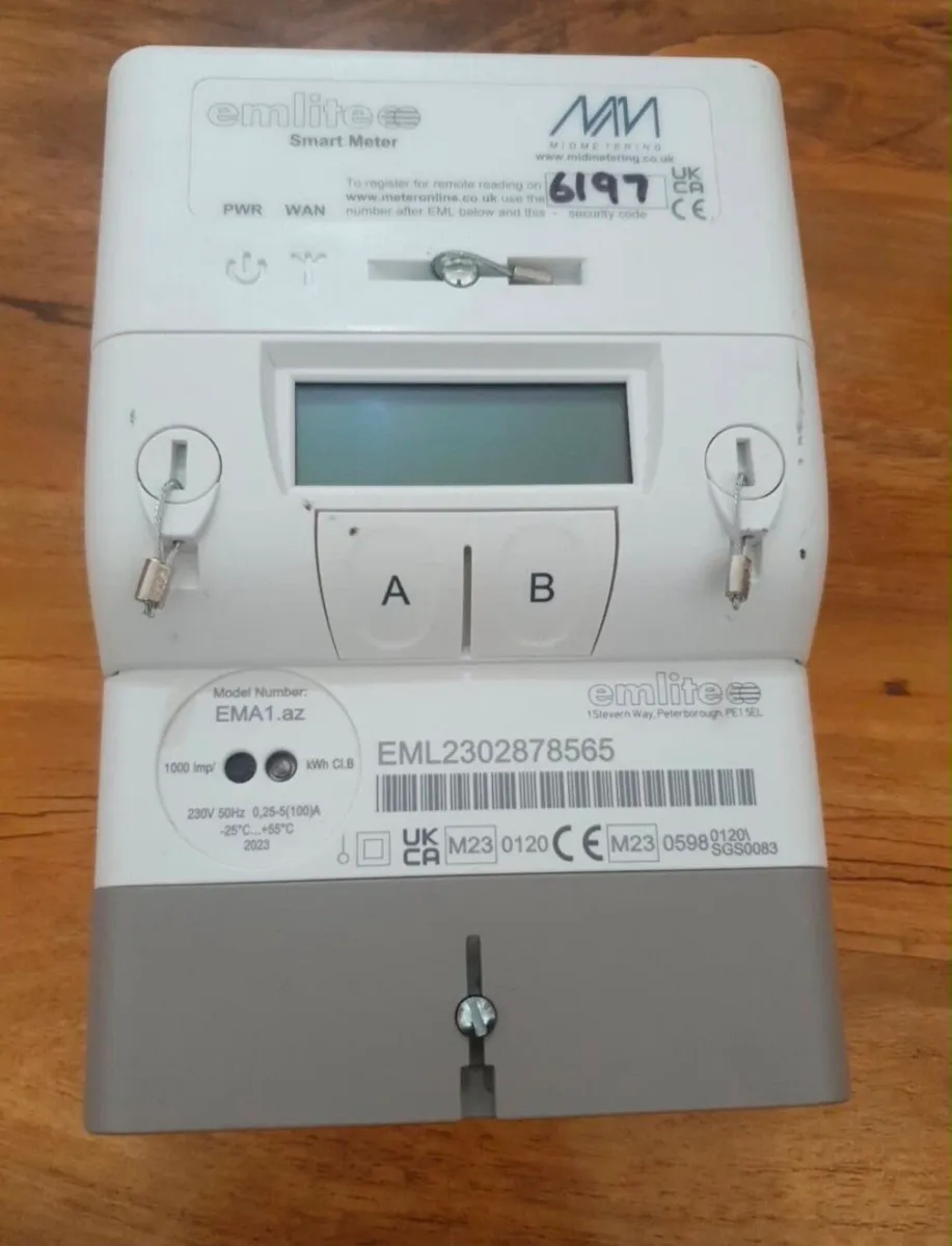 Emlite EMA1.az Smart Generation Meter Brand New - Image 1