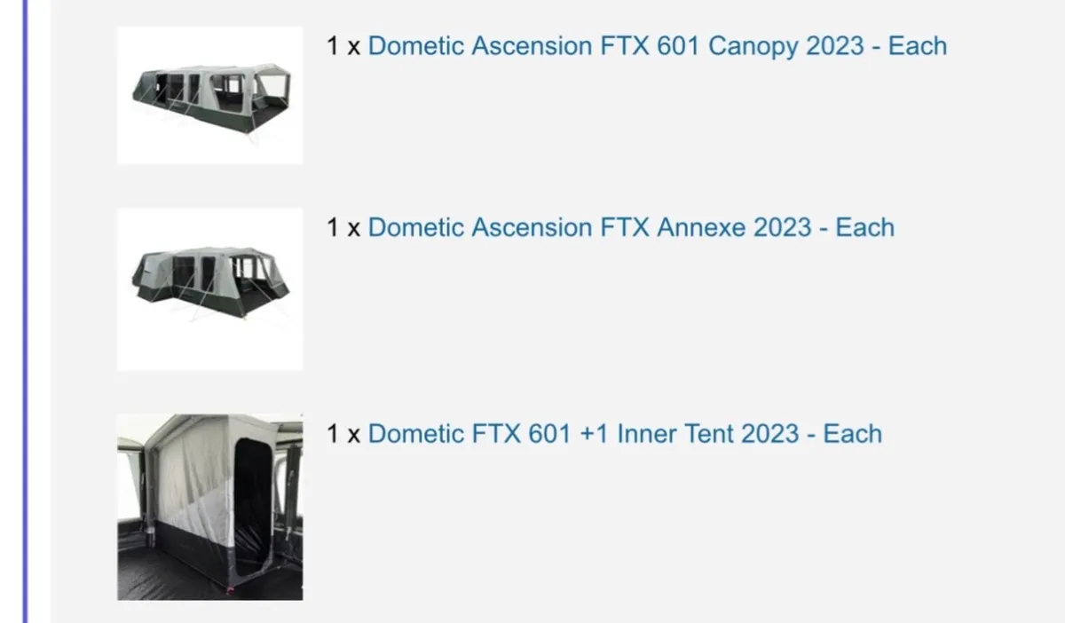 Dometic Ascension FTX 601 – Complete Bundle | Used - Image 3