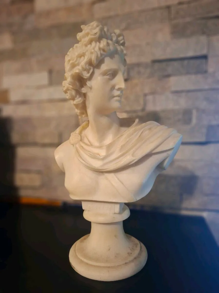 Apollo God of Music & Light Handmade Bust - Image 1
