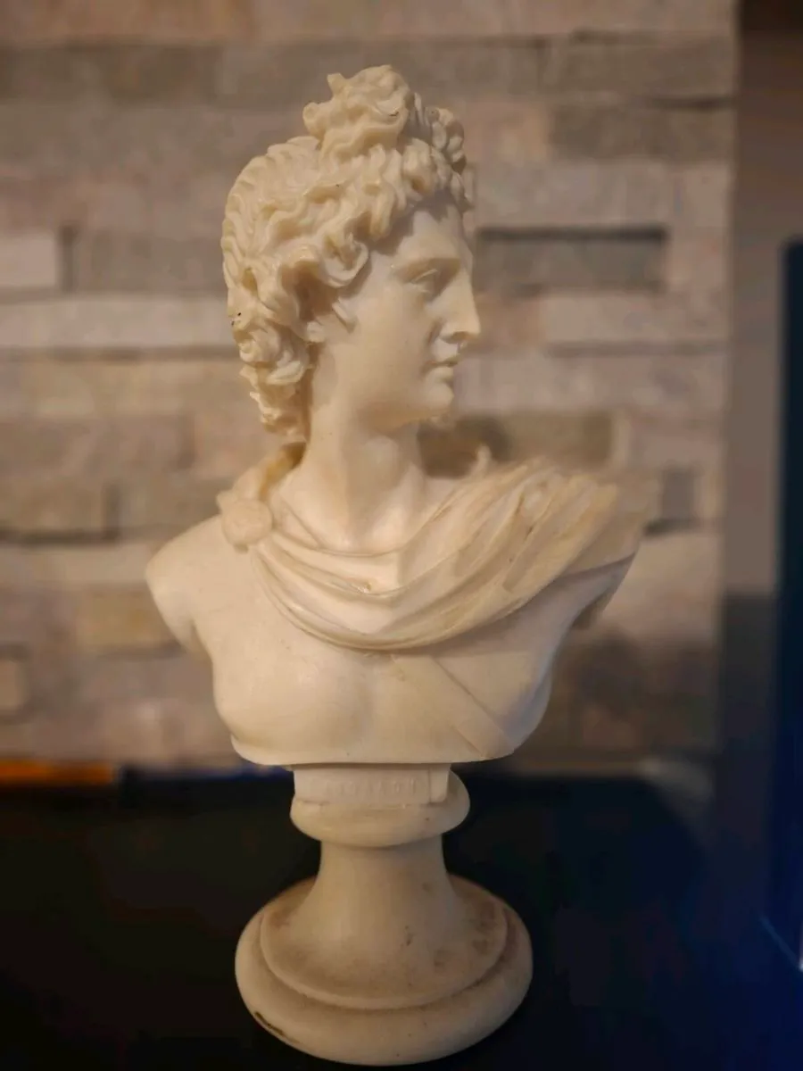 Apollo God of Music & Light Handmade Bust - Image 2