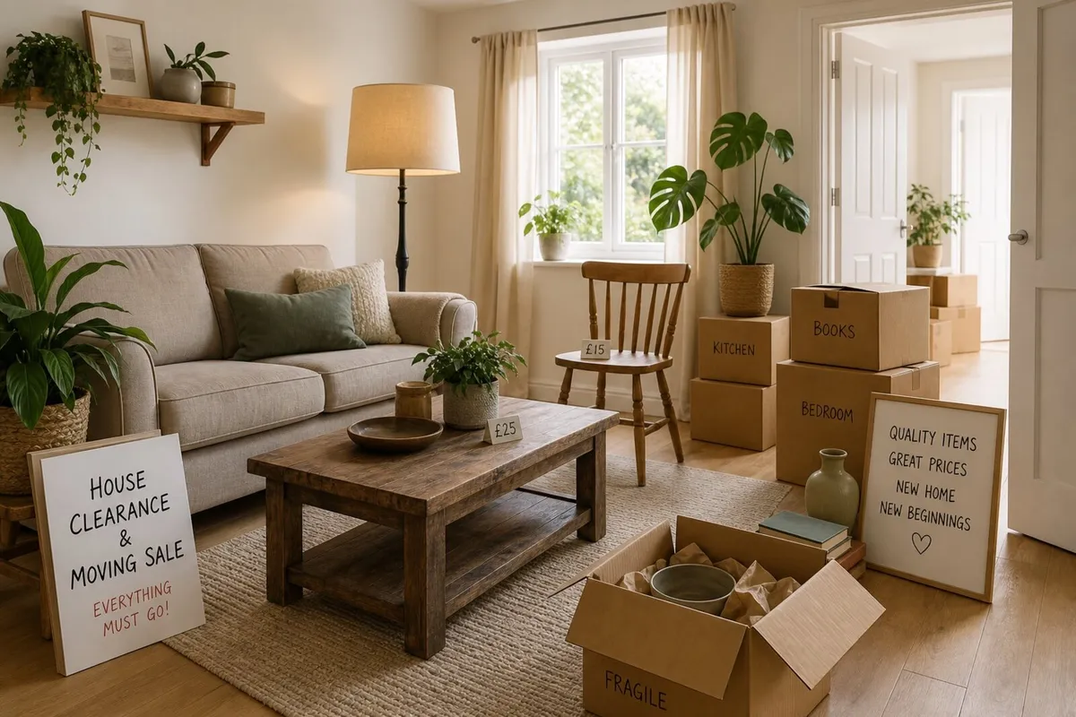 House Clearance – Moving Out & Selling Lots of Ite