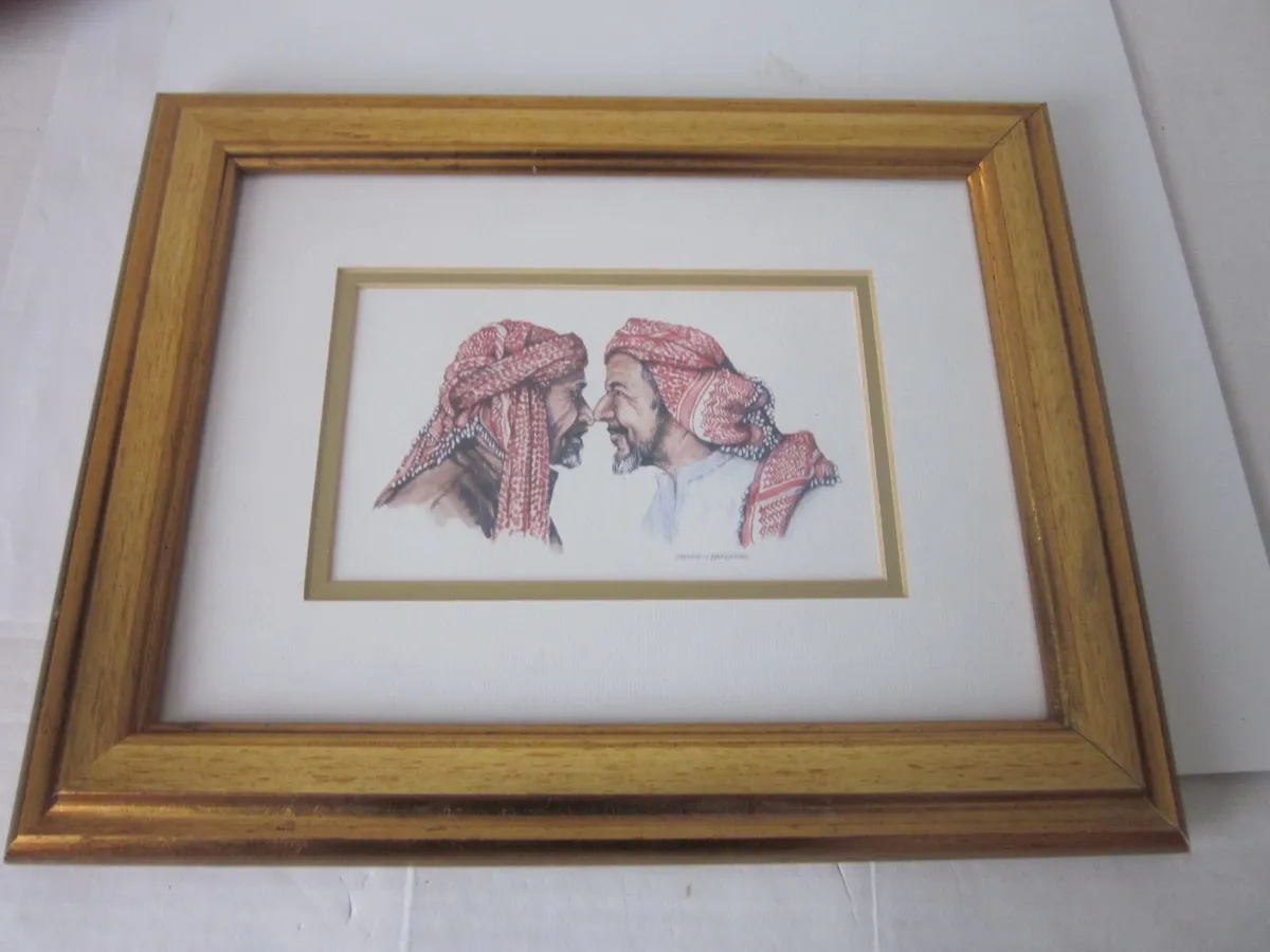 Watercolour Print “Greetings my Friend”  . - Image 1