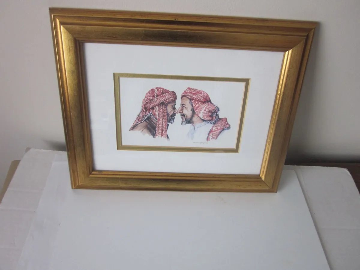 Watercolour Print “Greetings my Friend”  . - Image 3