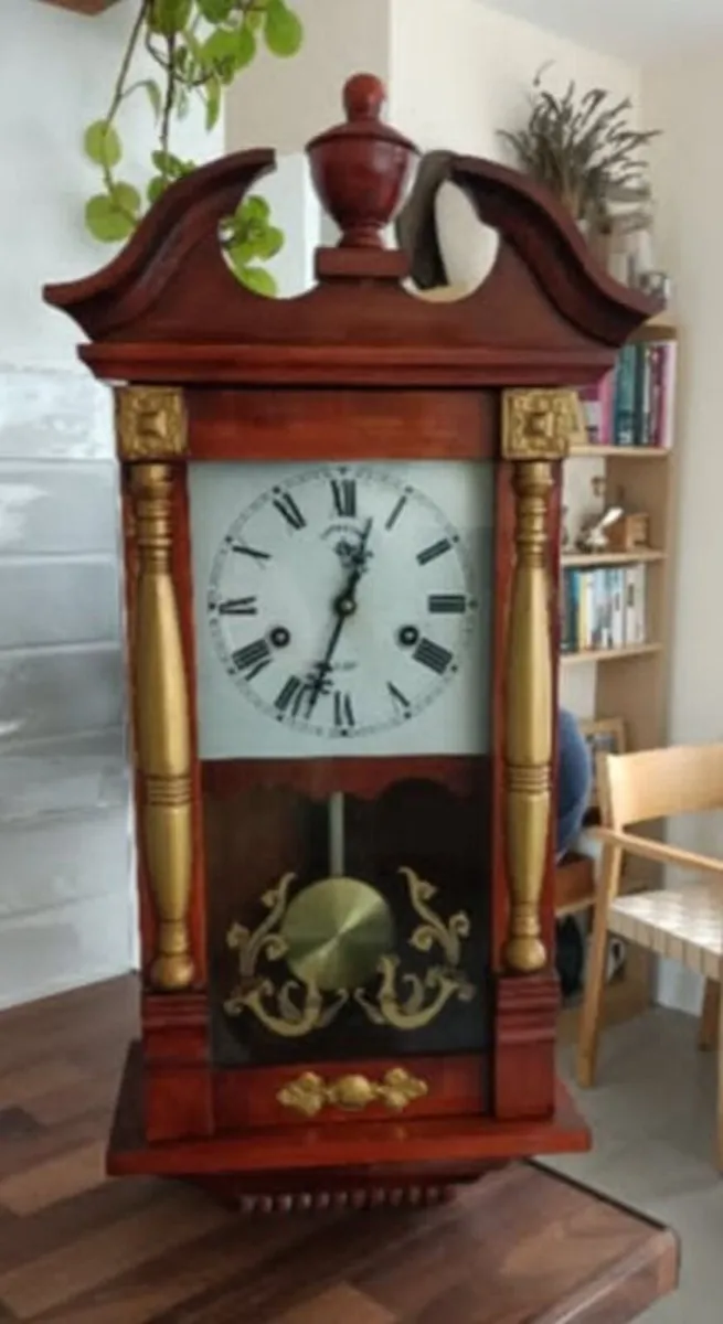 Hanging Wall Clock Mechanical Pendulum - Image 1