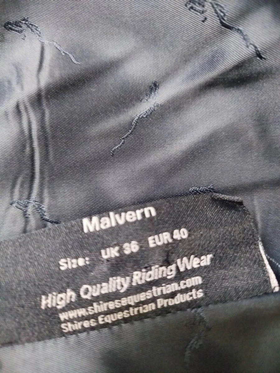 Shires Malvern Navy Tweed Show Jacket - Image 3