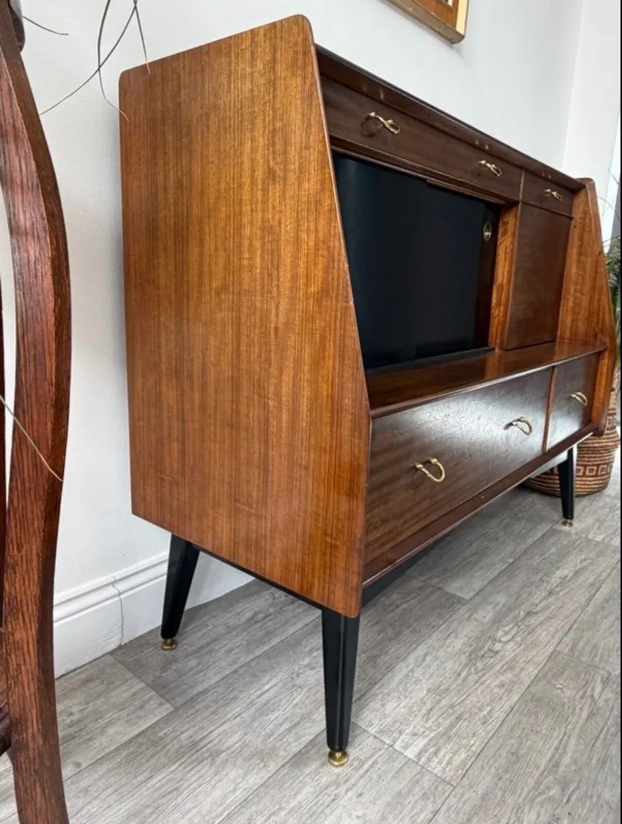 Mid Century GPlan Drinks Cabinet - Image 2