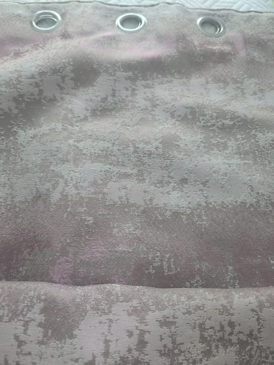 Curtains eyelet 66x90 pink tones - Image 2