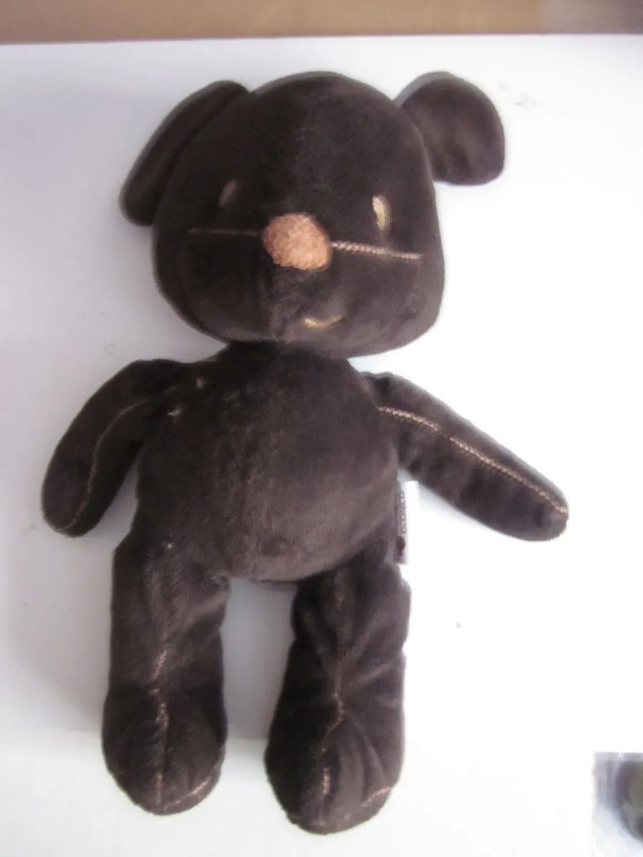 Mouse ItsImagical Brown Plush Toy/Gold stitch - Image 1