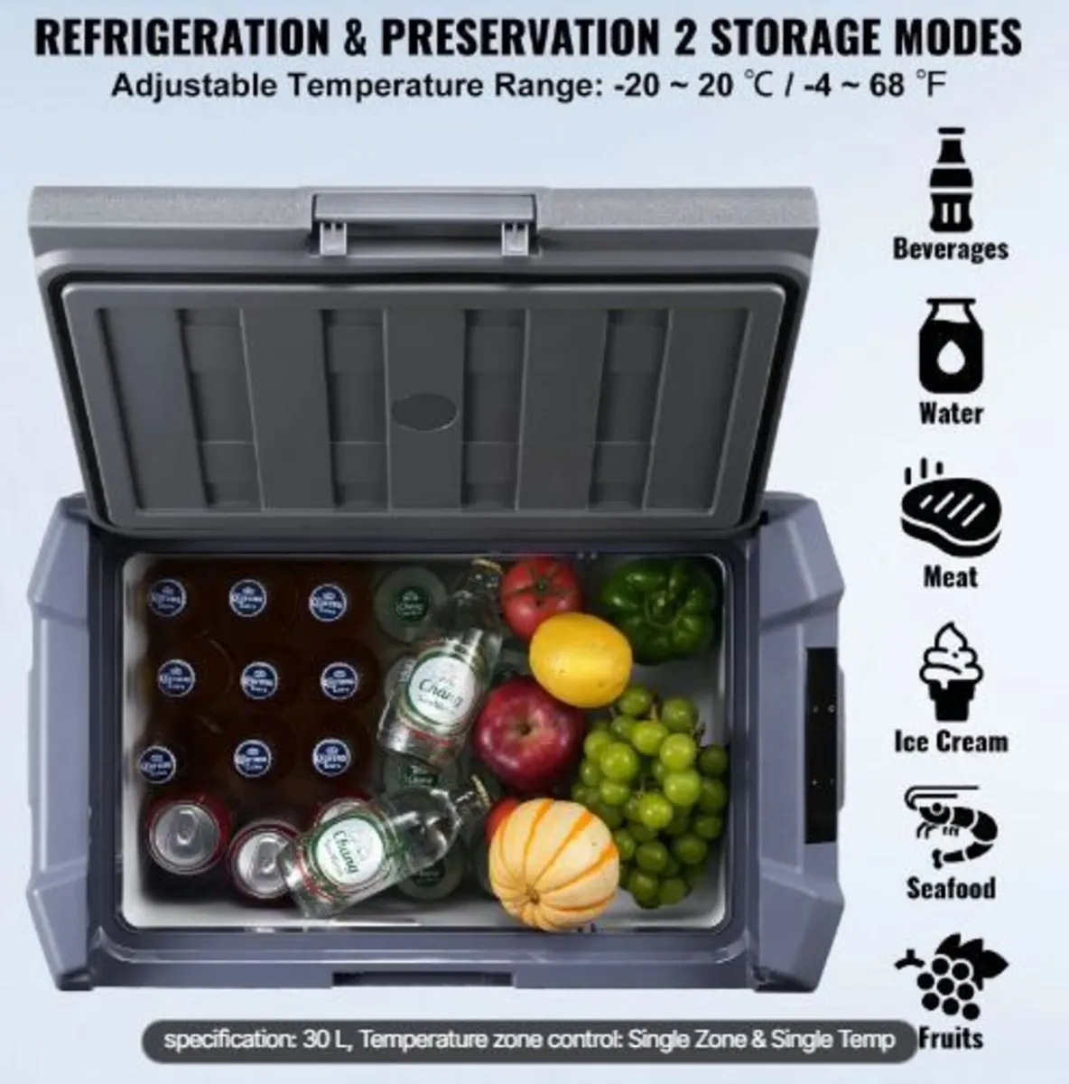 Car Refrigerator, 12 Volt Car Refrigerator - Image 3
