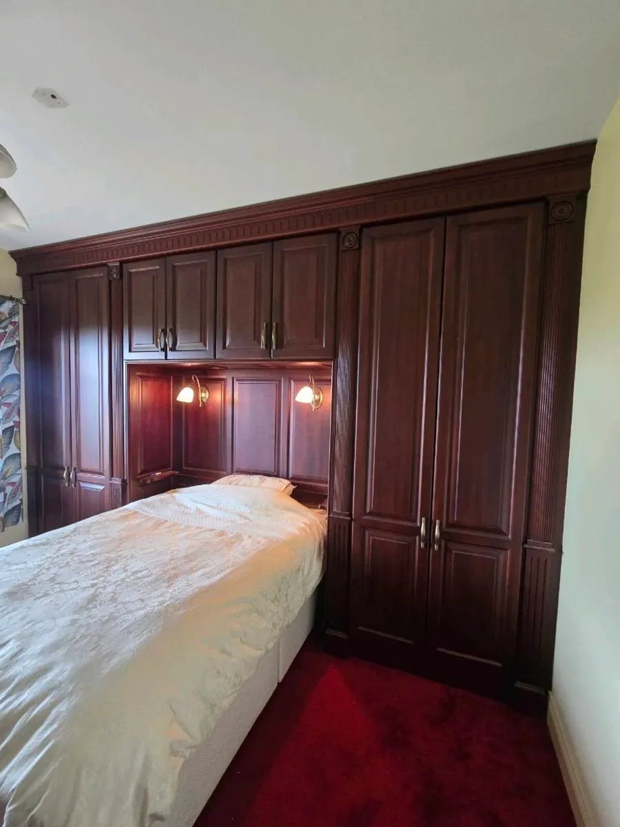 Solid Mahogany Wardrobe - Image 1
