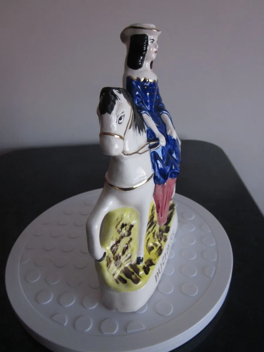 Antique Staffordshire Porcelain Duchess Figure - Image 2