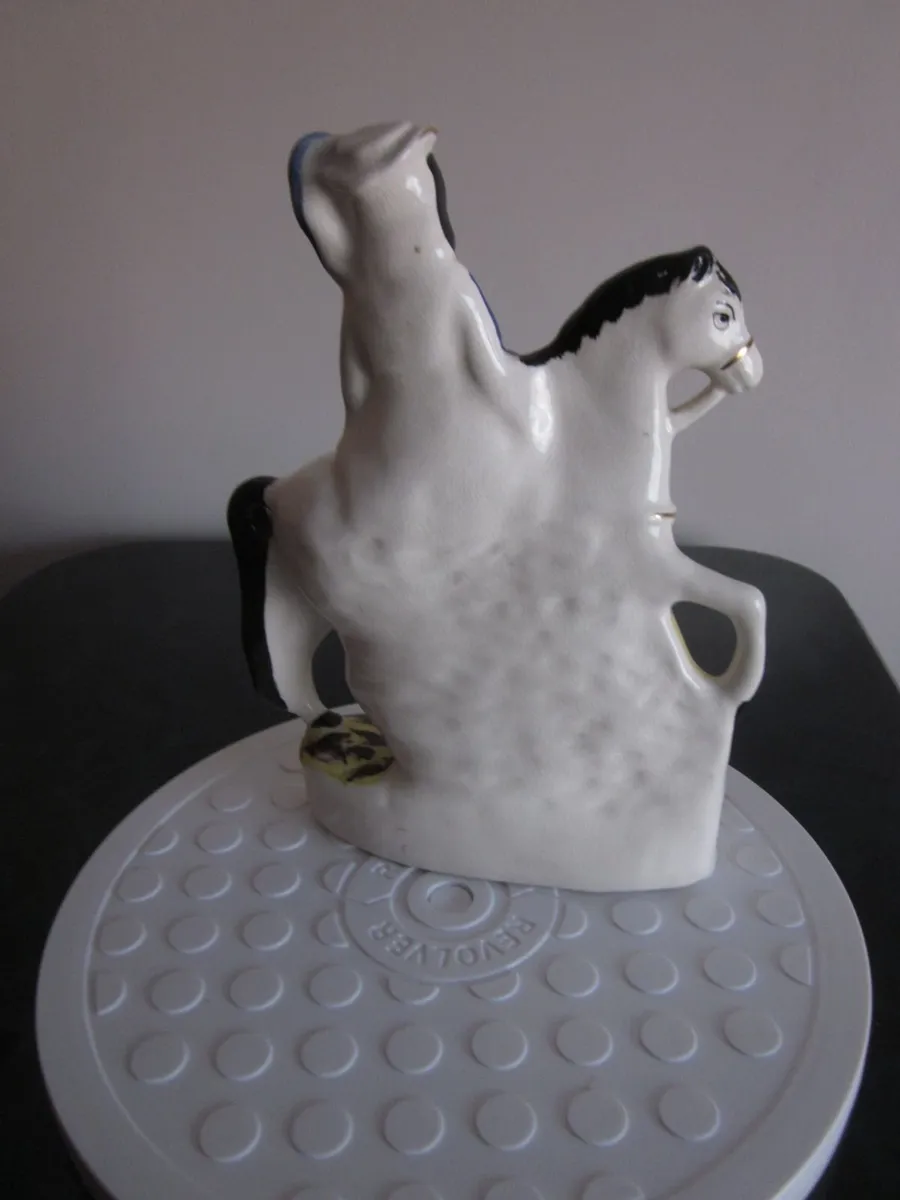Antique Staffordshire Porcelain Duchess Figure - Image 3