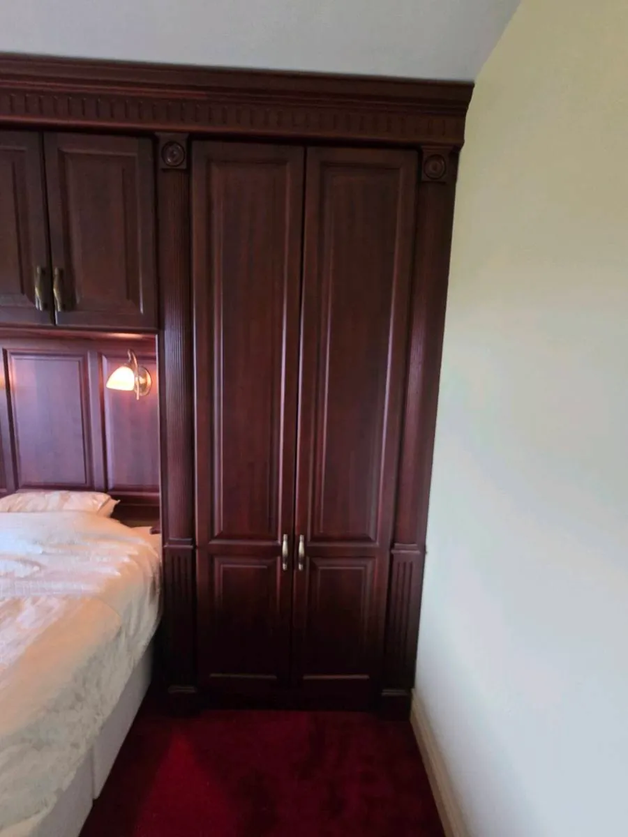 Solid Mahogany Wardrobe - Image 2