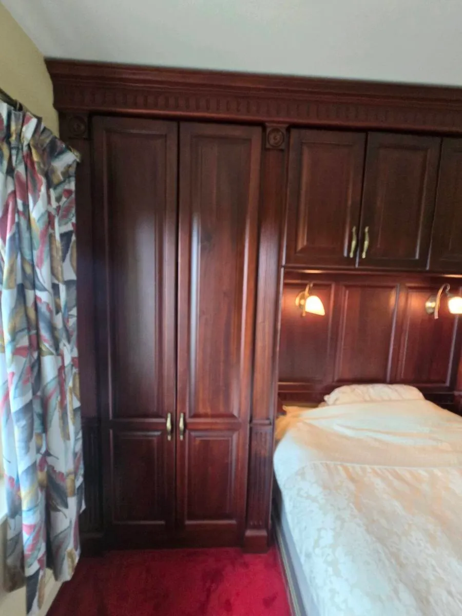 Solid Mahogany Wardrobe - Image 3