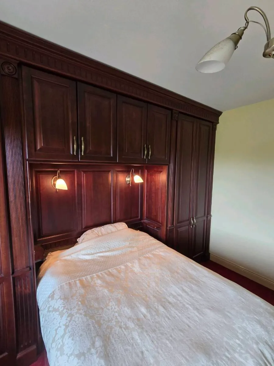 Solid Mahogany Wardrobe - Image 4