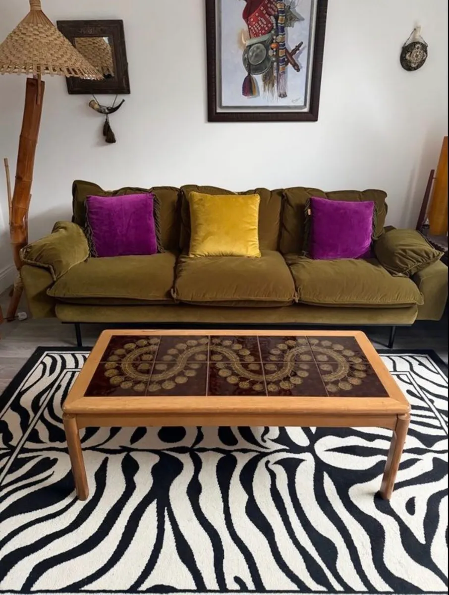 Mid Century Tiled Nathan Coffee Table - Image 1