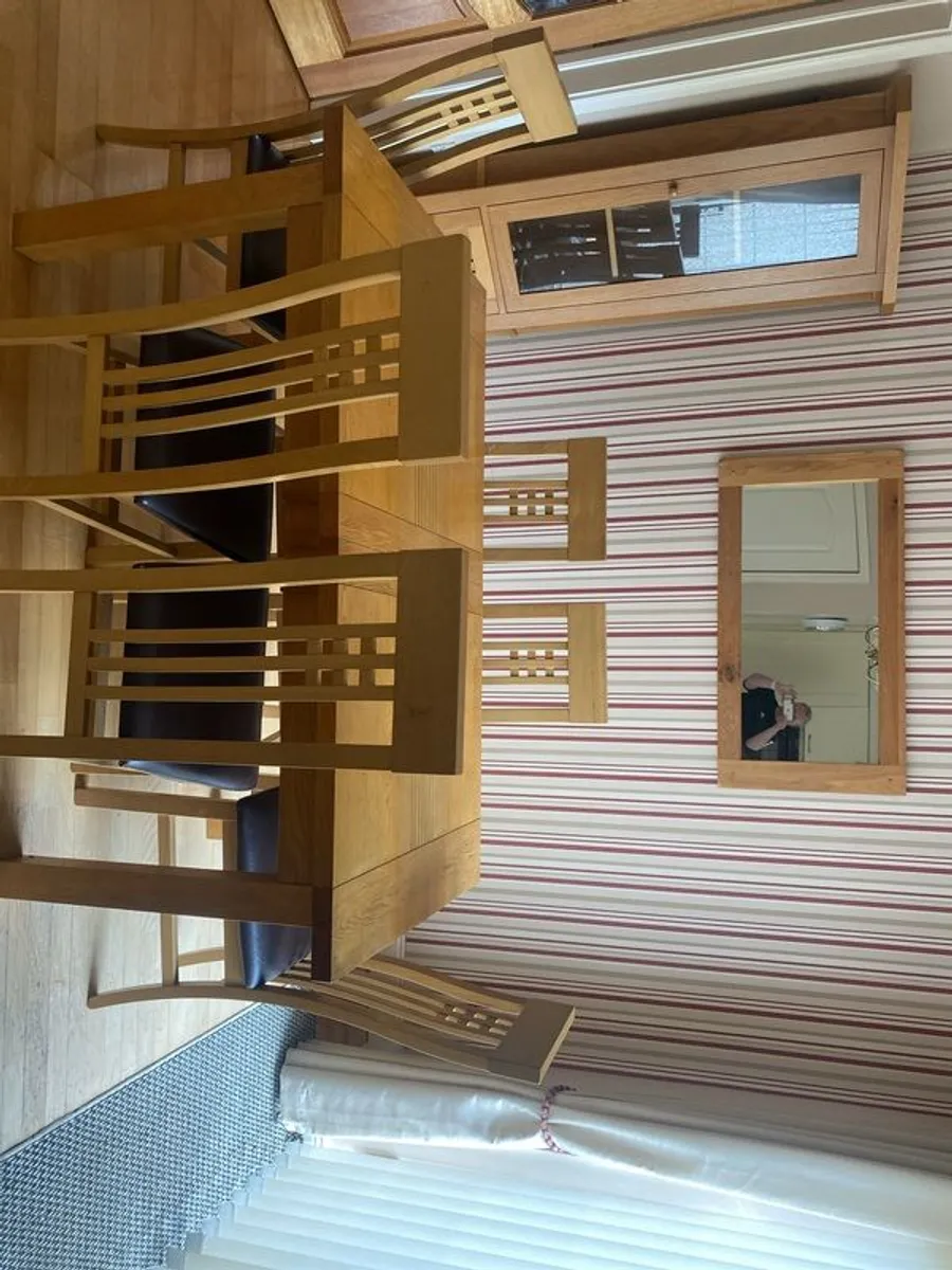 Dining Table & 6 Chairs - Image 1