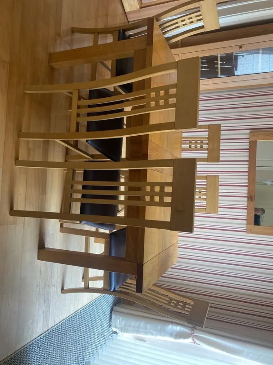 Dining Table & 6 Chairs - Image 2