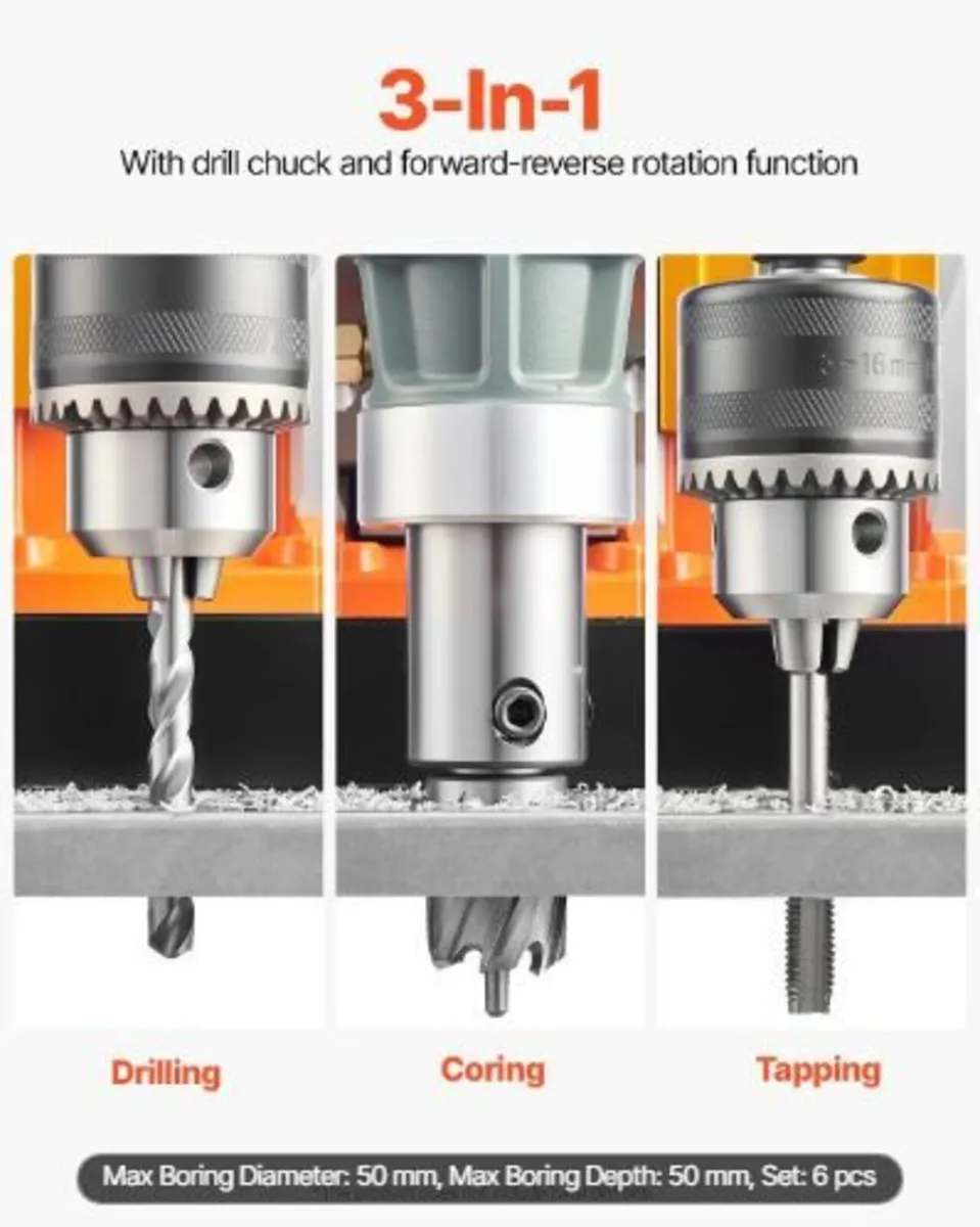 Magnetic Drill, 1450W - Image 2