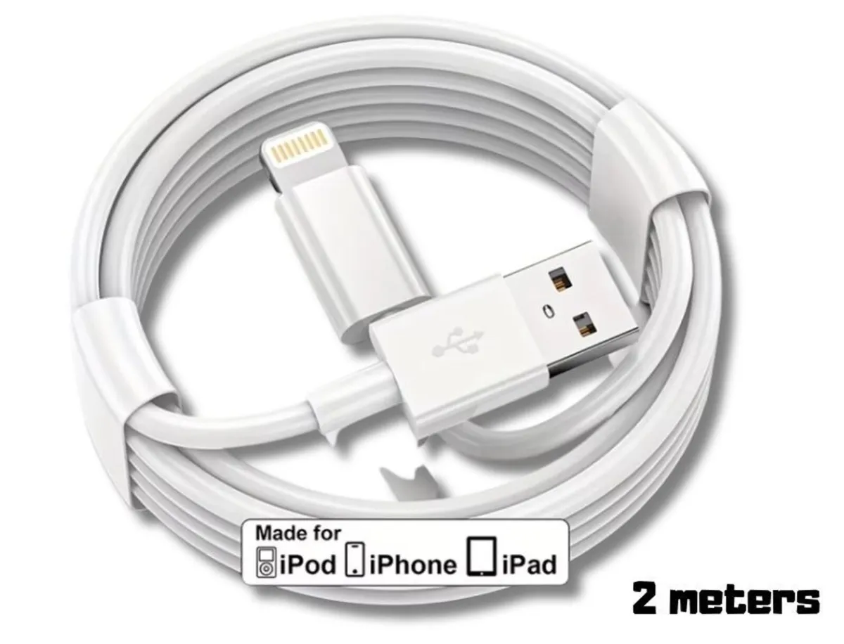 2M USB Charger Cable for Apple iPhone - Image 1