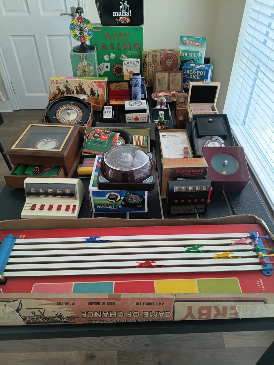 Vintage casino games all in working order